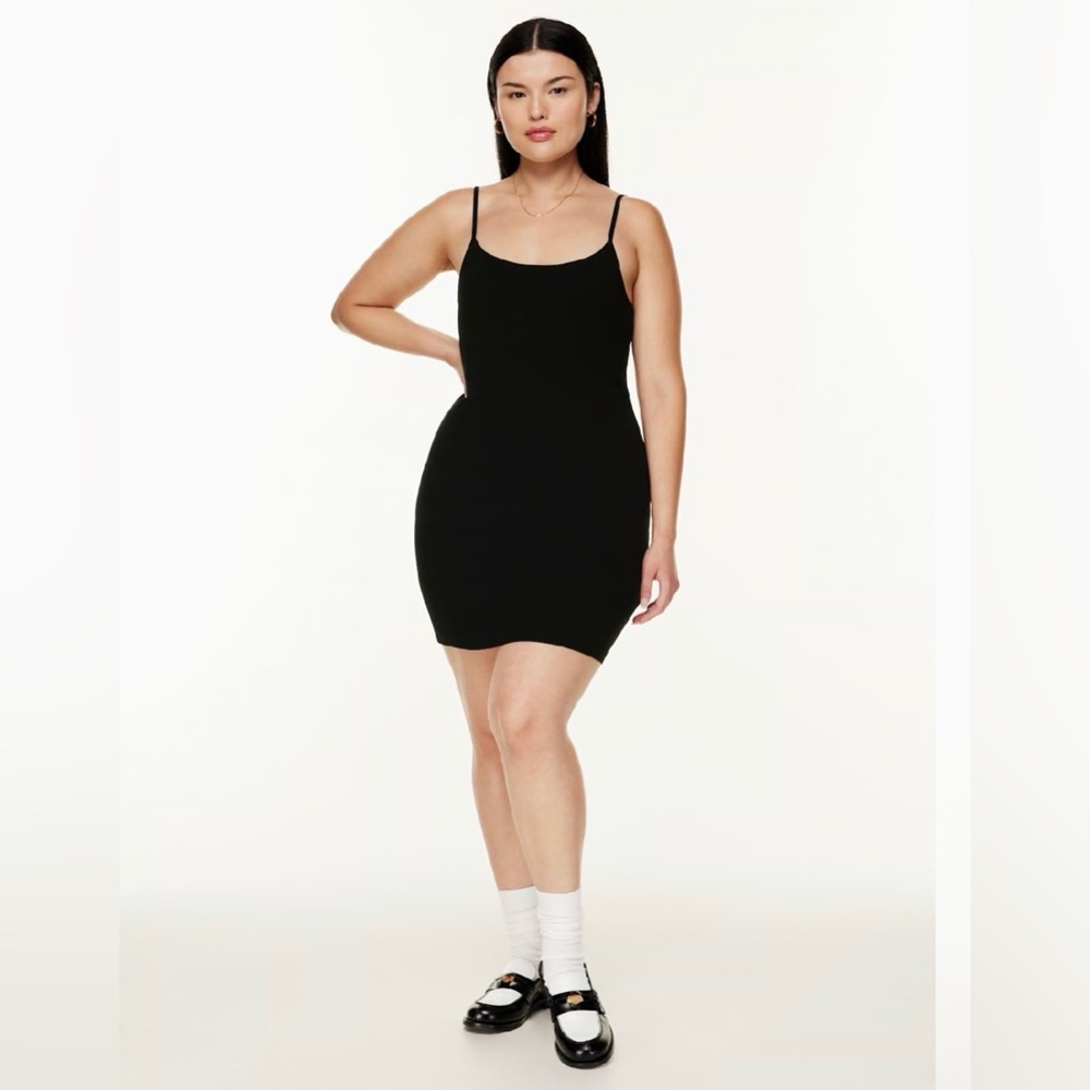 Aritzia Sunday Best Black Henrietta Dress